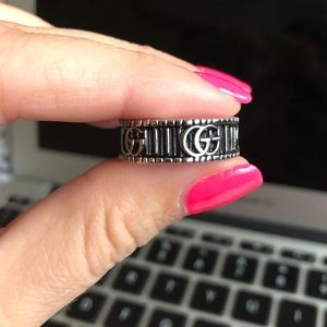 Gucci Ring with Double GG
